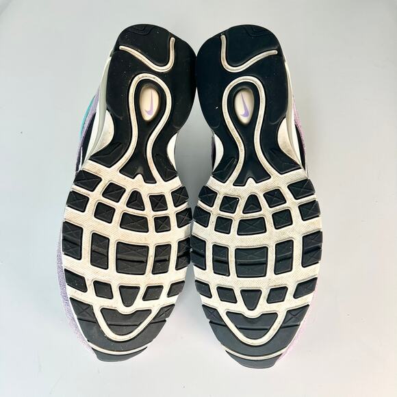 Nike Air Max 97 Have a Nice Day Sneakers Purple Turquoise BQ9130-500 Men 13 - Picture 8 of 15